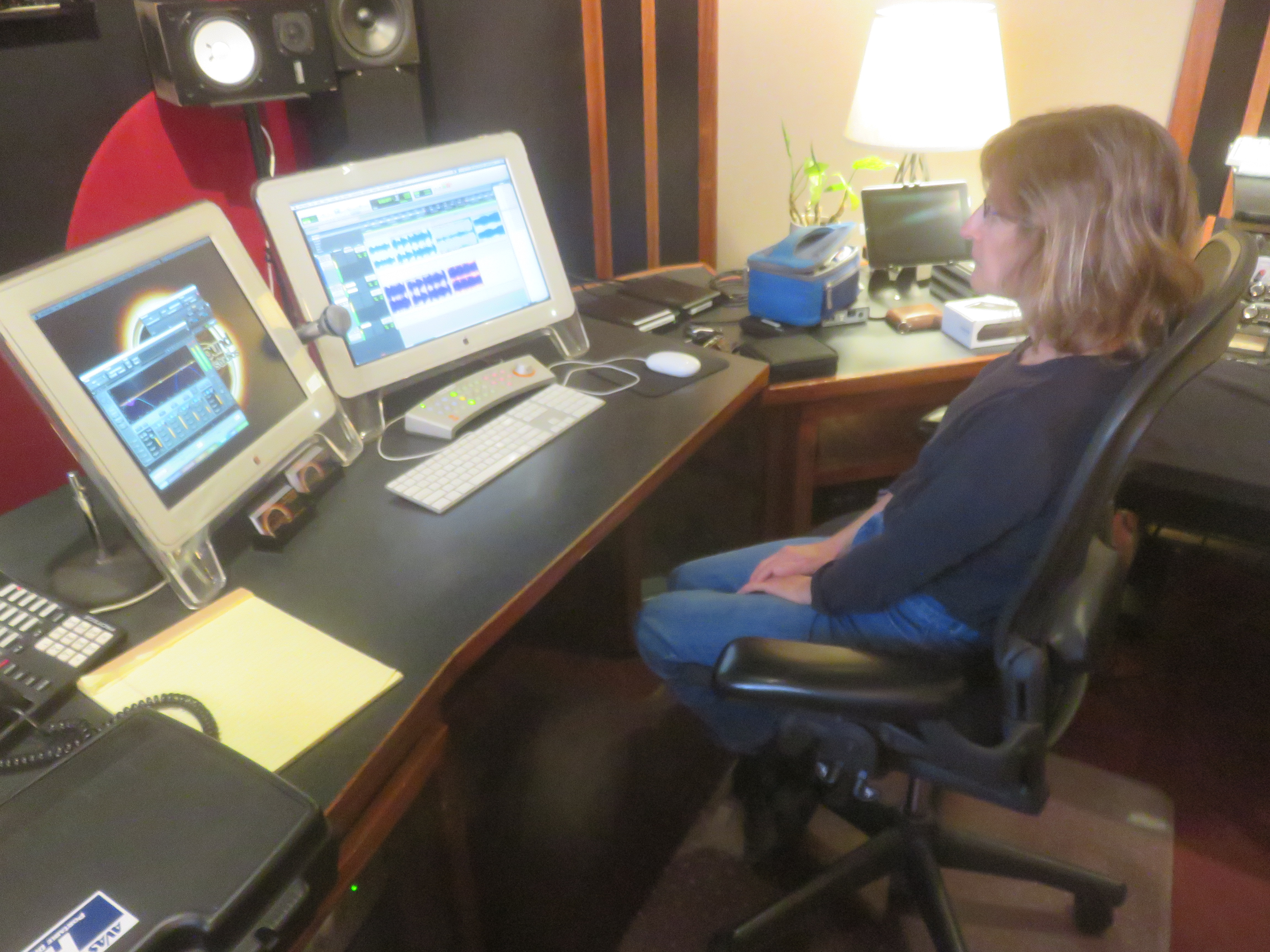 Carol Listening to Masters2